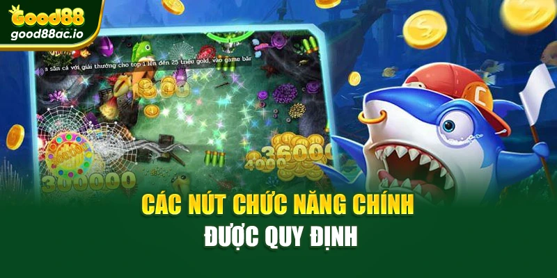 Các nút chức năng chính được quy định
