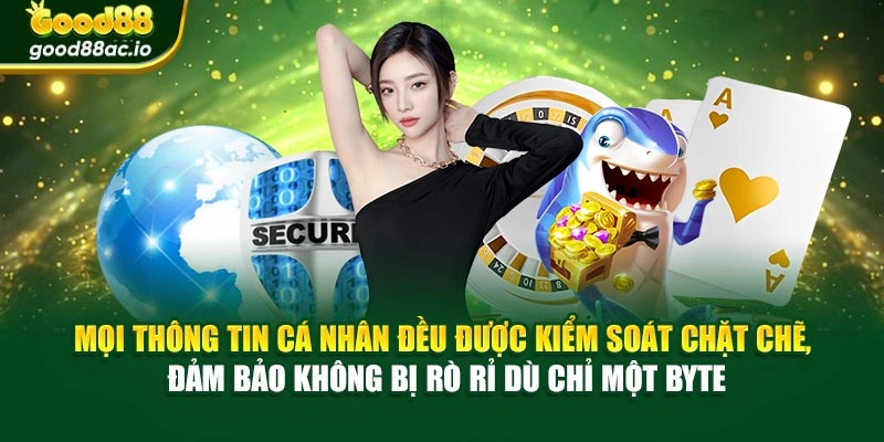Mọi thông tin cá nhân đều được kiểm soát chặt chẽ, đảm bảo không bị rò rỉ dù chỉ một byte