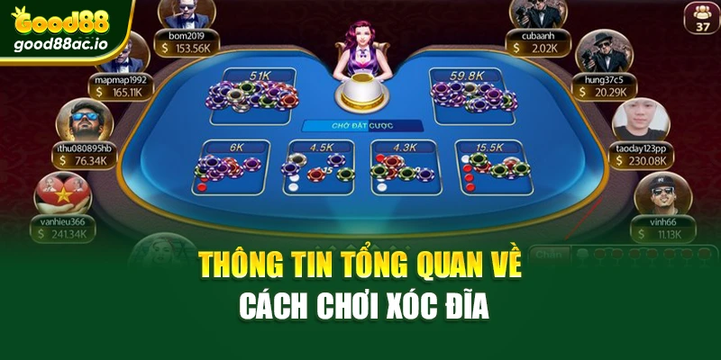 Thông tin tổng quan về cách chơi xóc đĩa